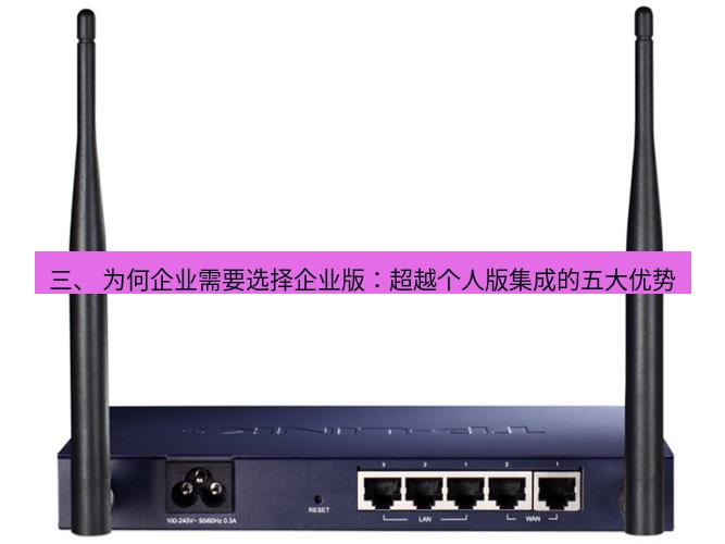 快连VPN 三、 为何企业需要选择企业版：超越个人版集成的五大优势