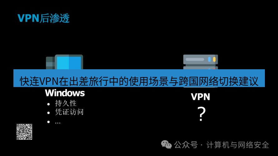 快连VPN 快连VPN在出差旅行中的使用场景与跨国网络切换建议