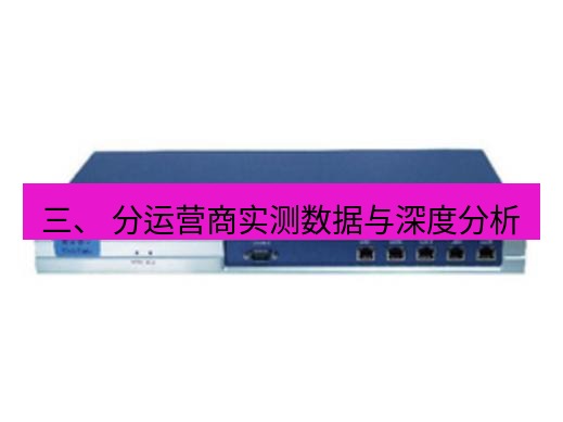 快连VPN 三、 分运营商实测数据与深度分析